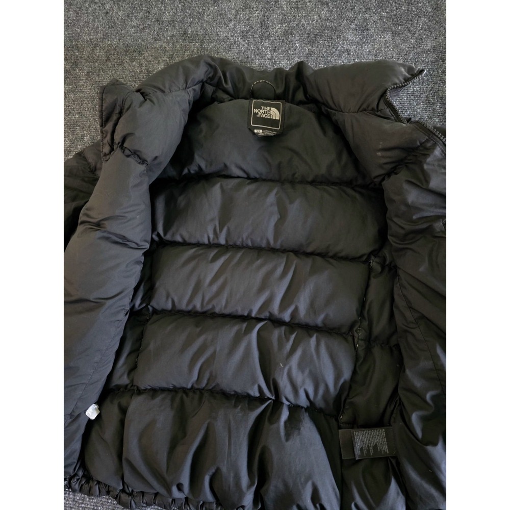 The North Face 700 Nuptse Down Puffer Jacket Black Womens Small NF002YO - Picture 9 of 12